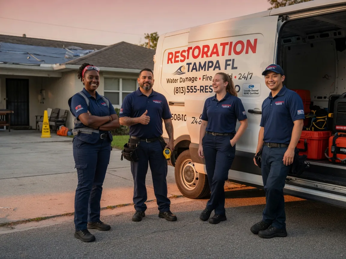 Water Damage Restoration company in Stuart, IA